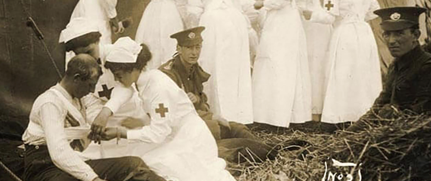'The Flowers in the Field - Nursing in the Great War' by Sandra Taylor