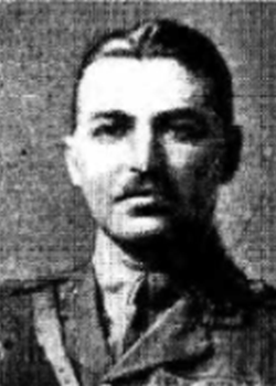 14 February 1916 : Lieut. Richard Gavin Brown