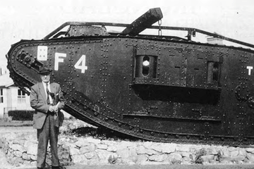 Iron Clad. The Service of 202081 Pte Frank Reece Beresford, H Bn Tank Corps by Charles Reece Beresford
