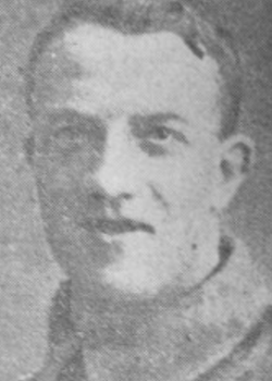 18 February 1917 : Pte. John Jackson