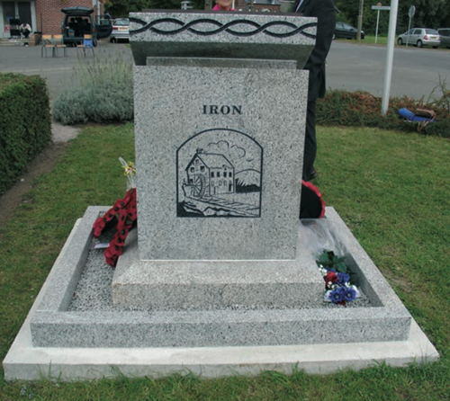 The Rear Face of the Monument