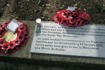 The Iron 12 : The inauguration of the Iron Memorial and Commemorative Plaques in Guise