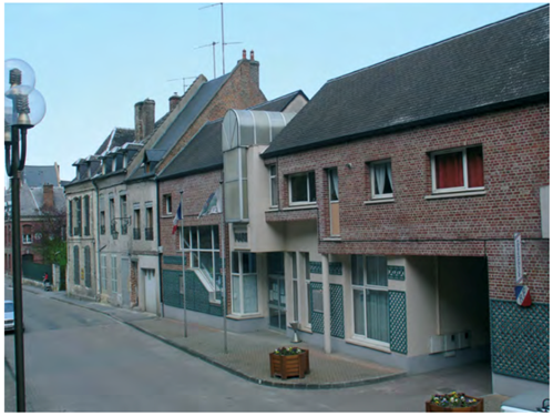 Guise Town Hall in the Rue Chantraine.