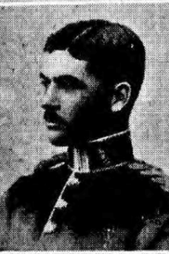3 March 1915 Lieut. Wickham Leathes Harvey 7th Duke of Connaught’s Own Rajputs, Indian Army.