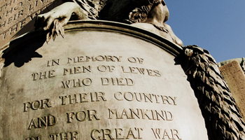 Lewes Memorial. East Sussex
