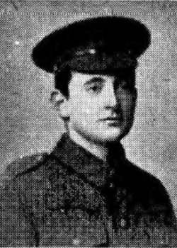 6 March 1915 : Rifleman Basil Heathcote Clarke