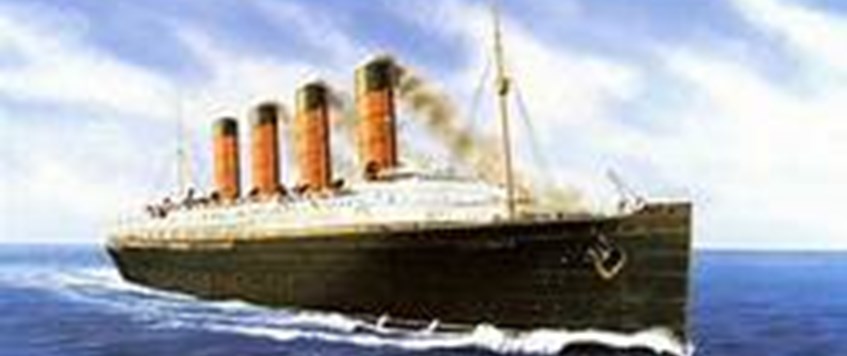 CANCELLED 'Human Shields or Innocent Victims: The Sinking of the RMS Lusitania, May 7th 1915'. By James Scannell
