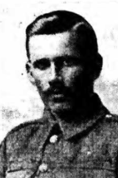 22 March 1918 : Acting Corporal Peter Aitken