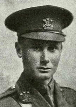 24 March 1917:  2nd Lieut. Richard Patrick Hemphill