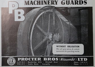 Procter Brothers Machinery Guards