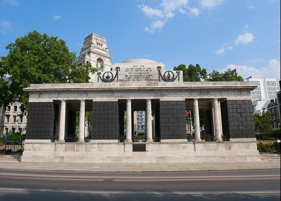 The Southern Face Of The Tower Hill Memorial