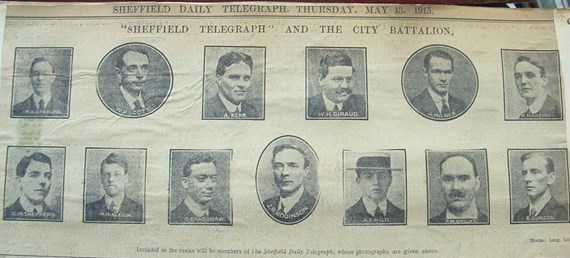 Rodinson In The Sheffield Telegraph (From May 1915)