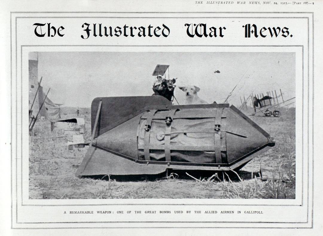 IWN 1915 11 24 Petrol Bomb + Dog Nieuport Web