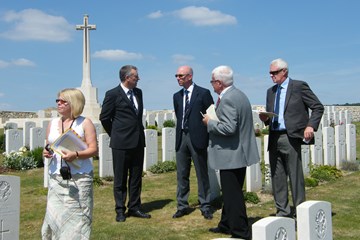 Burial and re-dedication ceremonies in June