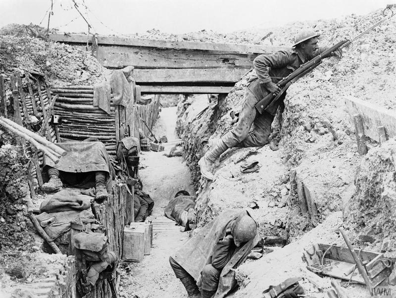 Men Of The Cheshire Regiment On The Somme