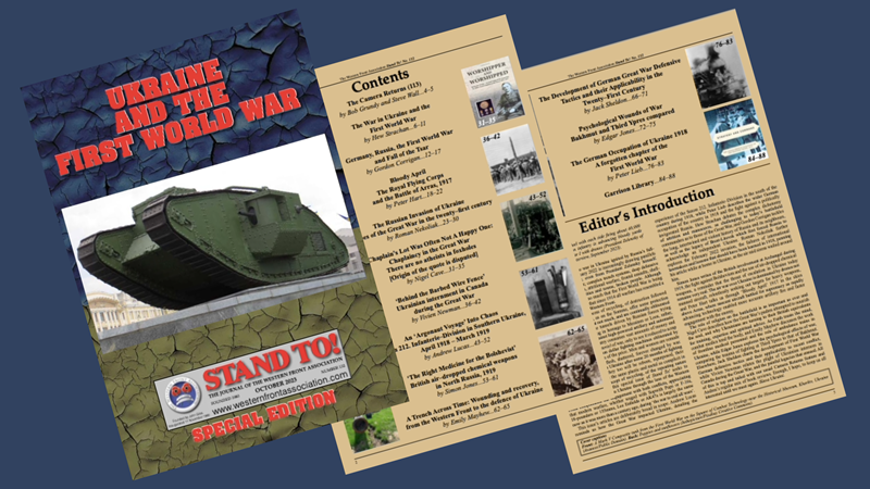 Stand To! Journal 132 Cover Contents And Editorial