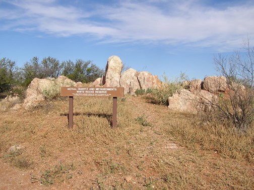 Part Of The Rocky Outcrop Where The Final Battle Took Place Broken Hill