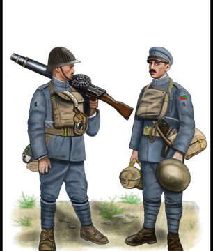 Ep 90 Ww1 Flanders 1918 Portuguese Lewis Gun Crew By Andreasilva60 D9c1jze