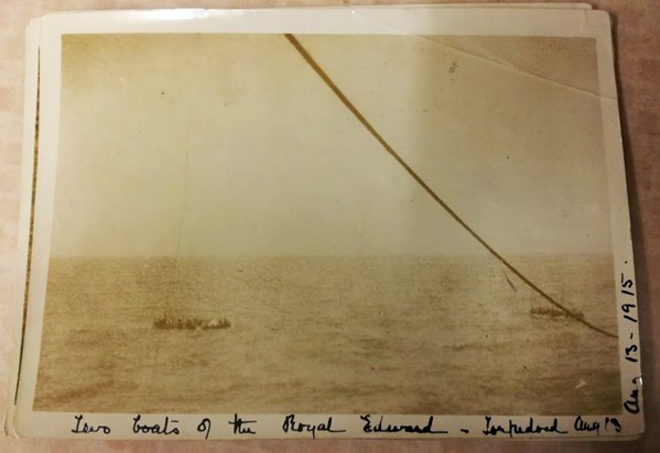 Two Boats Of The Royal Edward As Sighted By The Soudan