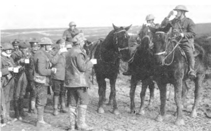 Coffee Stall Near Ovillers, October, 1916. (IWM Q1452)