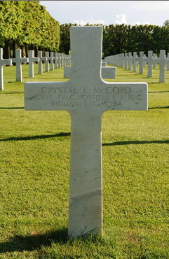 Grave Marker For Evely Mccord