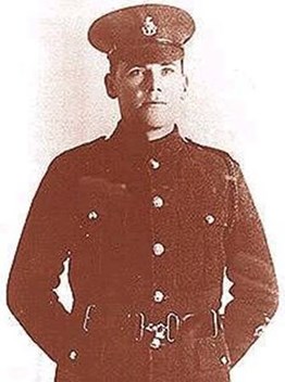 CSM Nelson Carter, VC. Image Courtesy Of Paul Reed. (C) Carter Family