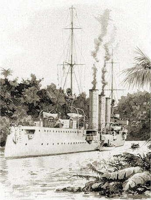 Königsberg In The Rufiji Delta.
