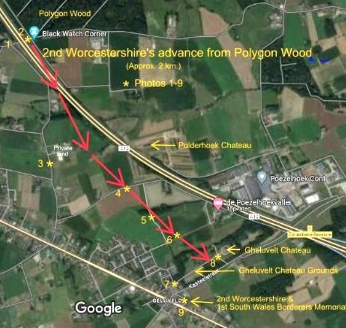 2Nd Worcestershire’S Advance