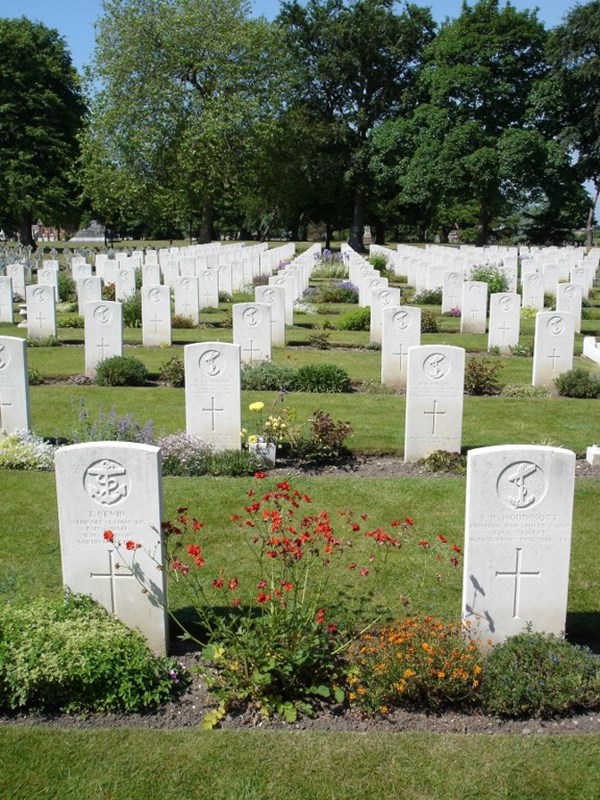 Haslar Royal Naval Cemetery.