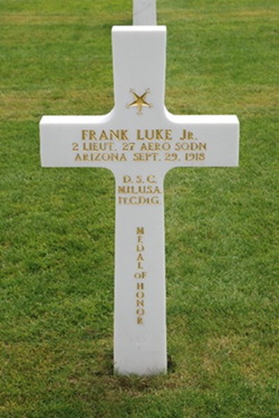 Frank Luke’S Gravestone