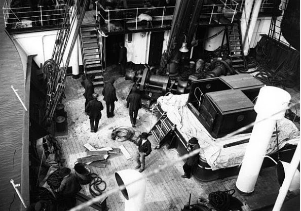 The Forward Well Deck Of Royal Edward.