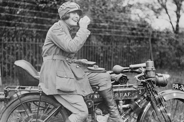 ‘Motorcycle Despatch Riders In 1914' by Nick Shelley