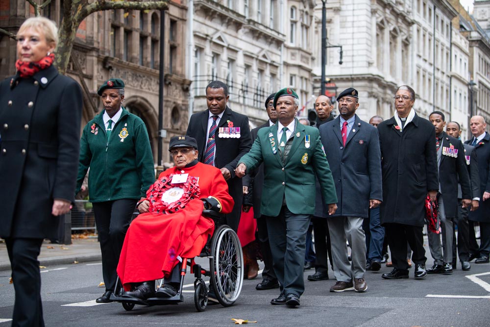 WFA Guests At The Cenotaph
