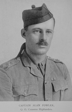 Alan Arthur Fowler, 2 Cameron Highlanders