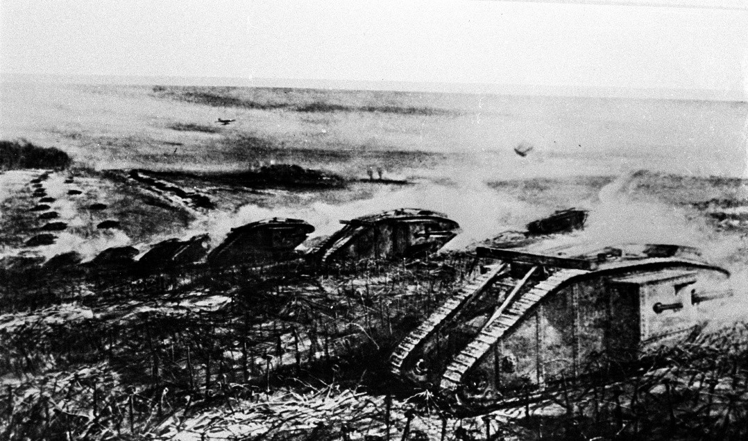 20Th Nov 1917 – The First Large Scale Use Of Tanks