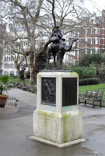 Imperial Camel Corps Memorial In London
