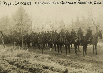 12 Lancers Crossing Into Germany