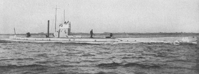 The German submarine U-15 was the first German U-boat lost in the war after it was rammed on August 9 by the British cruiser HMS Birmingham.