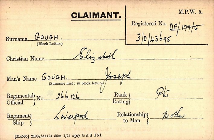 Joseph’S Pension Card
