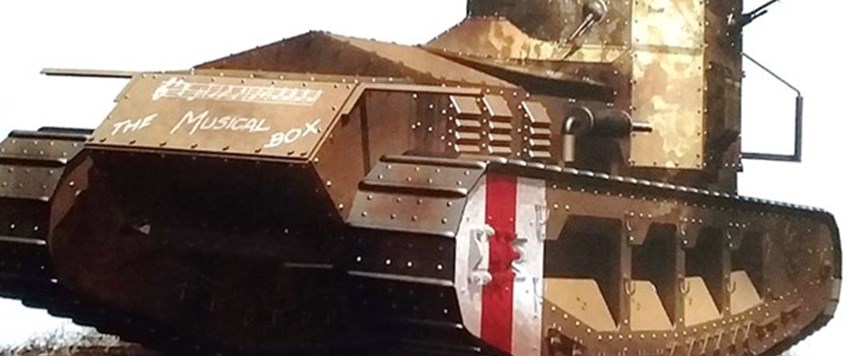 “A Whippet Tank named Musical Box” - 1918 and 2024