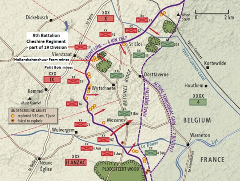 Battle Of Messines 1917