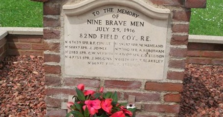 Above 'Nine Brave Men' Photographed Some Years Ago Before It Deteriorated