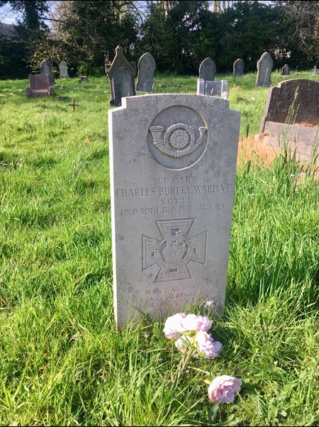 Charles Ward Headstone Wikimedia Permissions (1)
