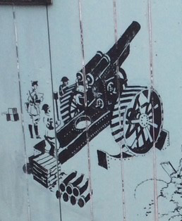 Original Gate's Image Of An Eight Inch Howitzer