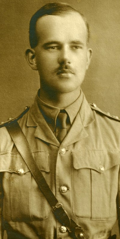 History Teacher 2Nd Lieutenant Norman Holden In Formal Pose Prior To Leaving For The East. (1)