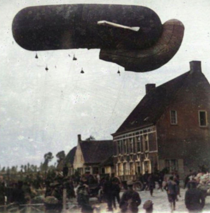 The Caption Here Suggests That Balloons Breaking Their Moorings May Have Been A Regular Occurrence.
