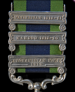 India General Service Medal With Three Clasps