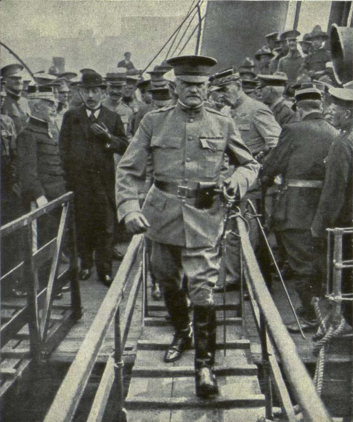 American Entry Into WW1 The American Army Arrives In Europe 11