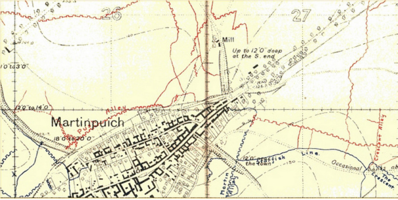 Trench Map Martinpuich