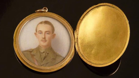 15 Carat Gold Memorial Locket